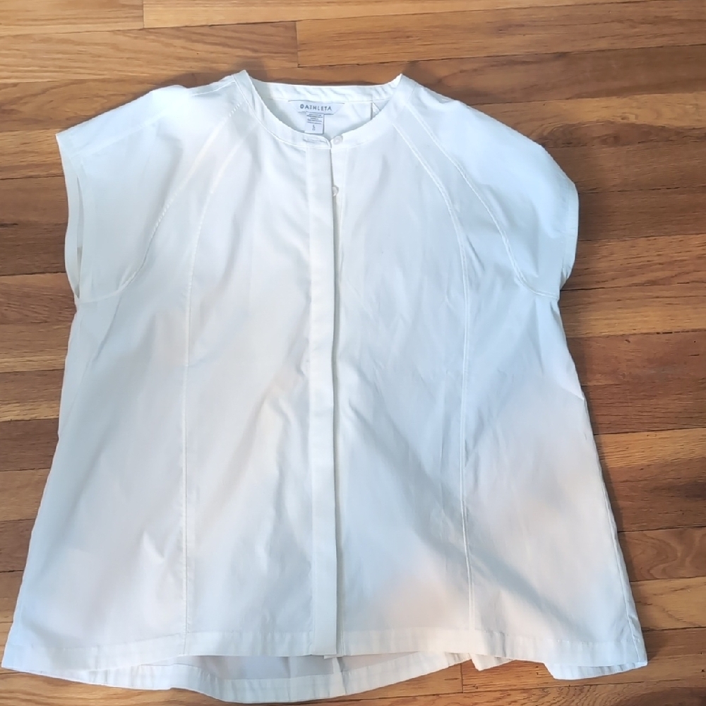 Athleta White Blouse